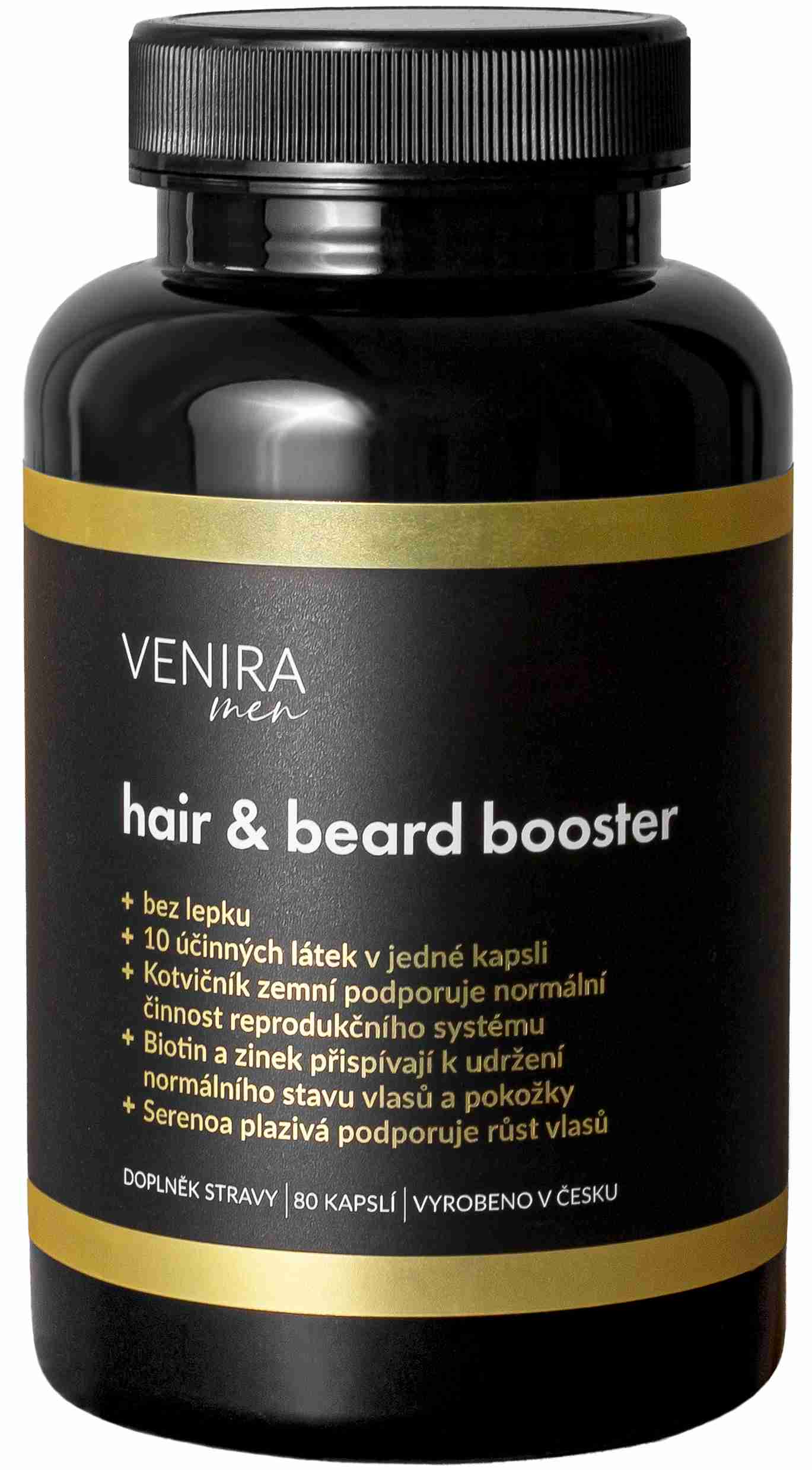 VENIRA Hair  beard booster pre mužov 80dňová kúra