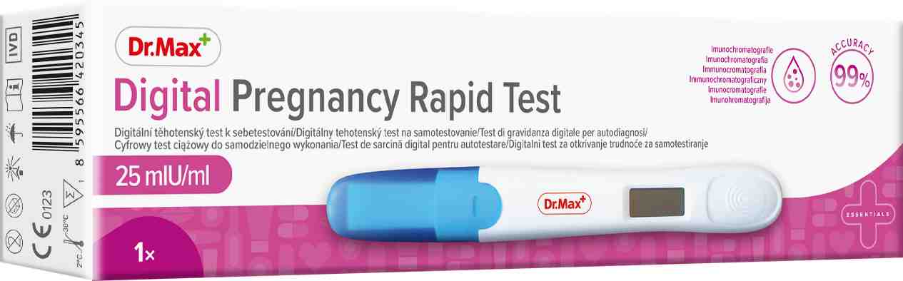 DR.MAX DIGITAL PREGNANCY RAPID TEST