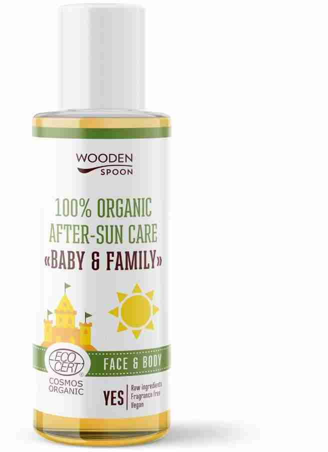 Wooden Spoon Detský organický olej po opaľovaní Baby  Family 100 ml