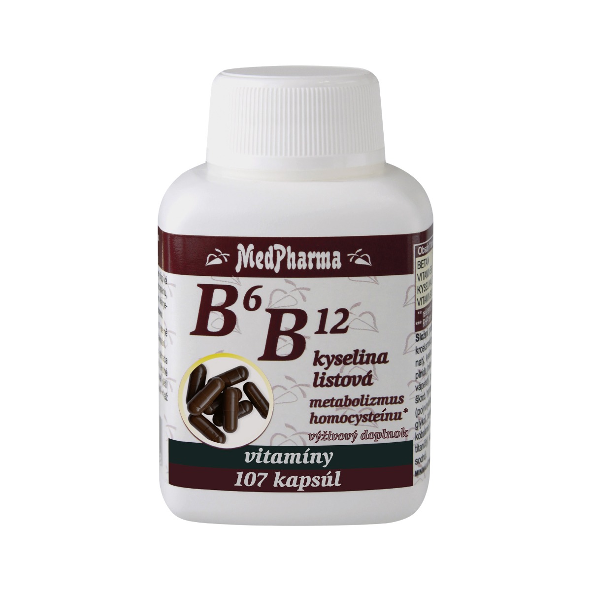 MedPharma B6 B12  kyselina listová