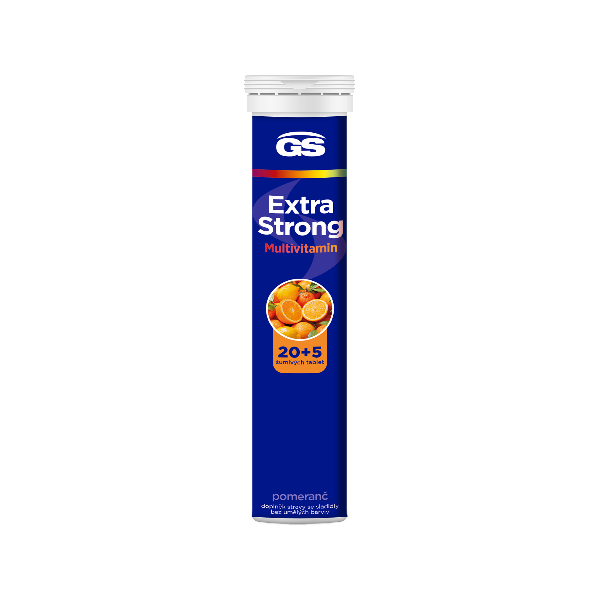 GS Extra Strong Multivitamin pomaranč eff.tbl.205