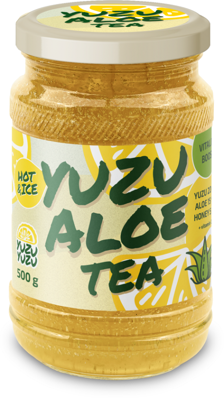 Zdravý Yuzu Aloe Tea, 500g