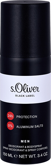 S.Oliver Black Label Deo 150ml