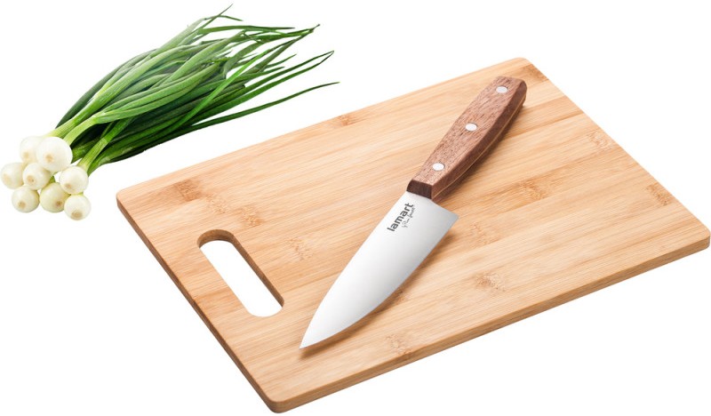 Bamboo Lamart Doska 30×22 cm  nôž
