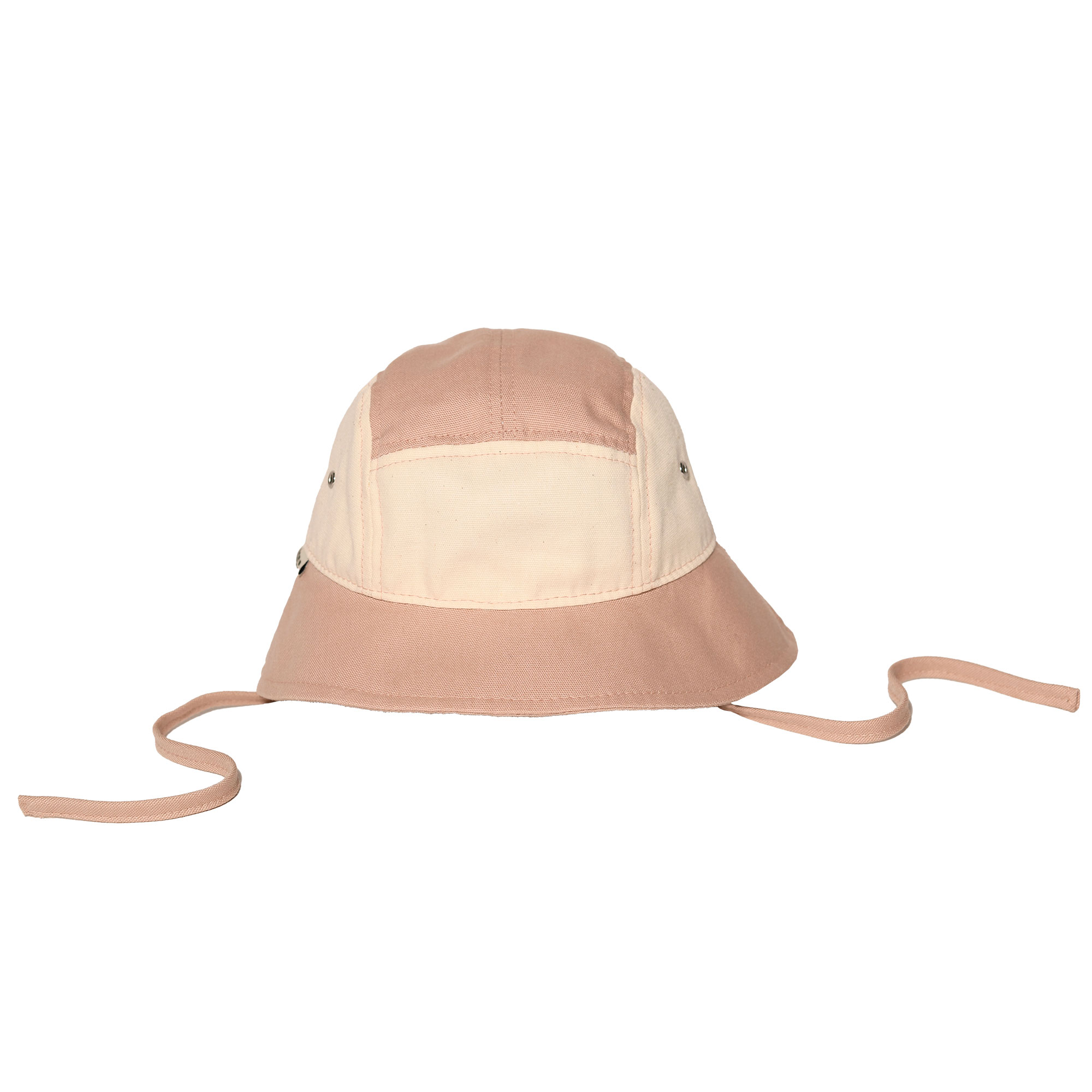 KiETLA klobúčik s UV ochranou 0-1 rok - Natural  Pink