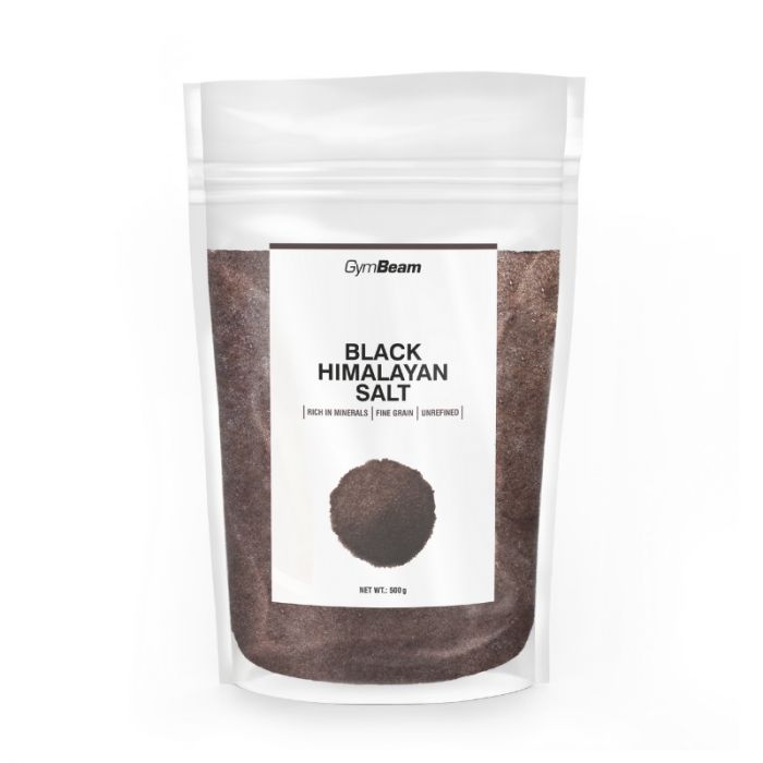 Gymbeam čierna himalajska sol 500 g jemna