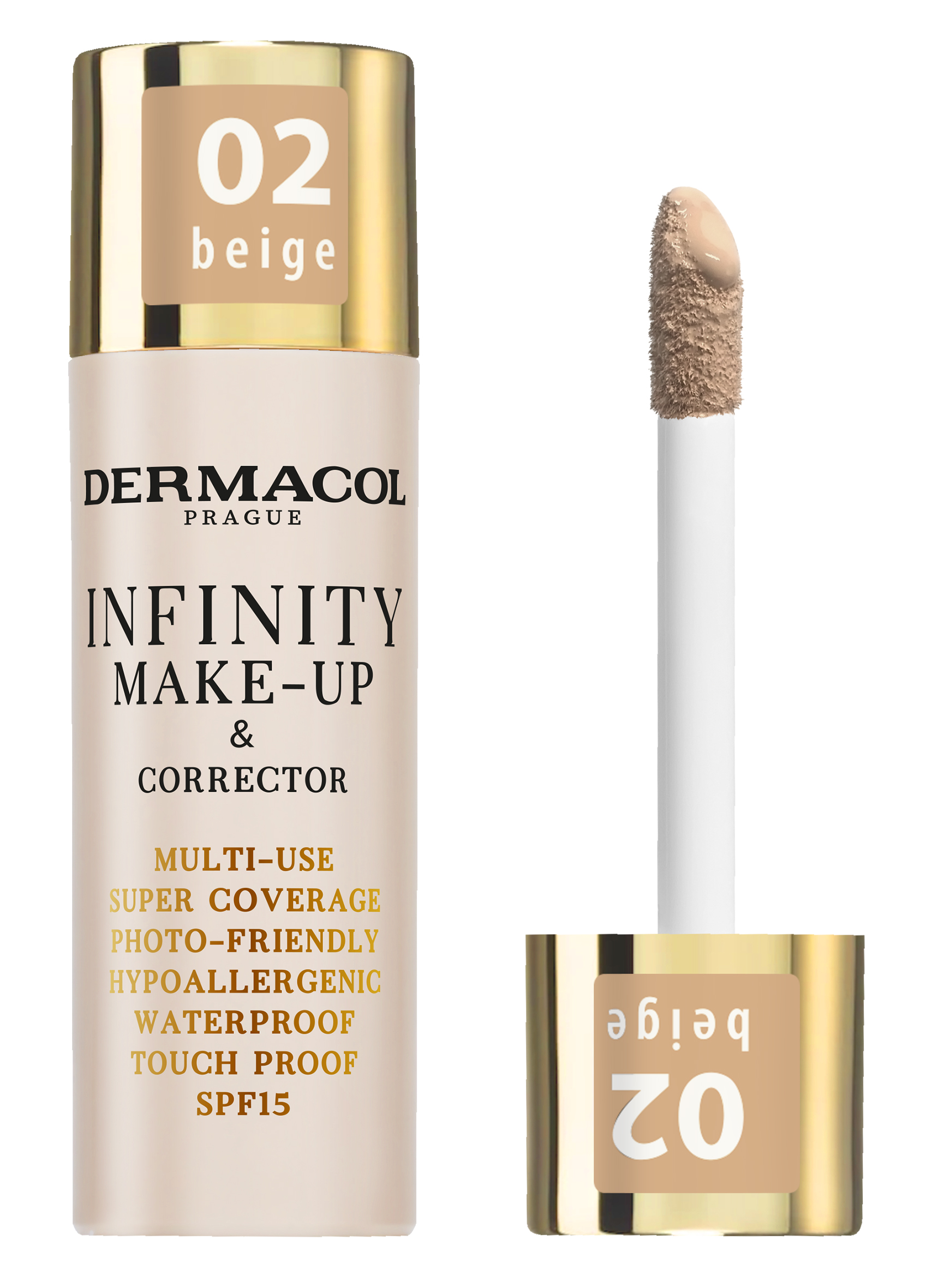 Dermacol Infinity make-up a korektor beige