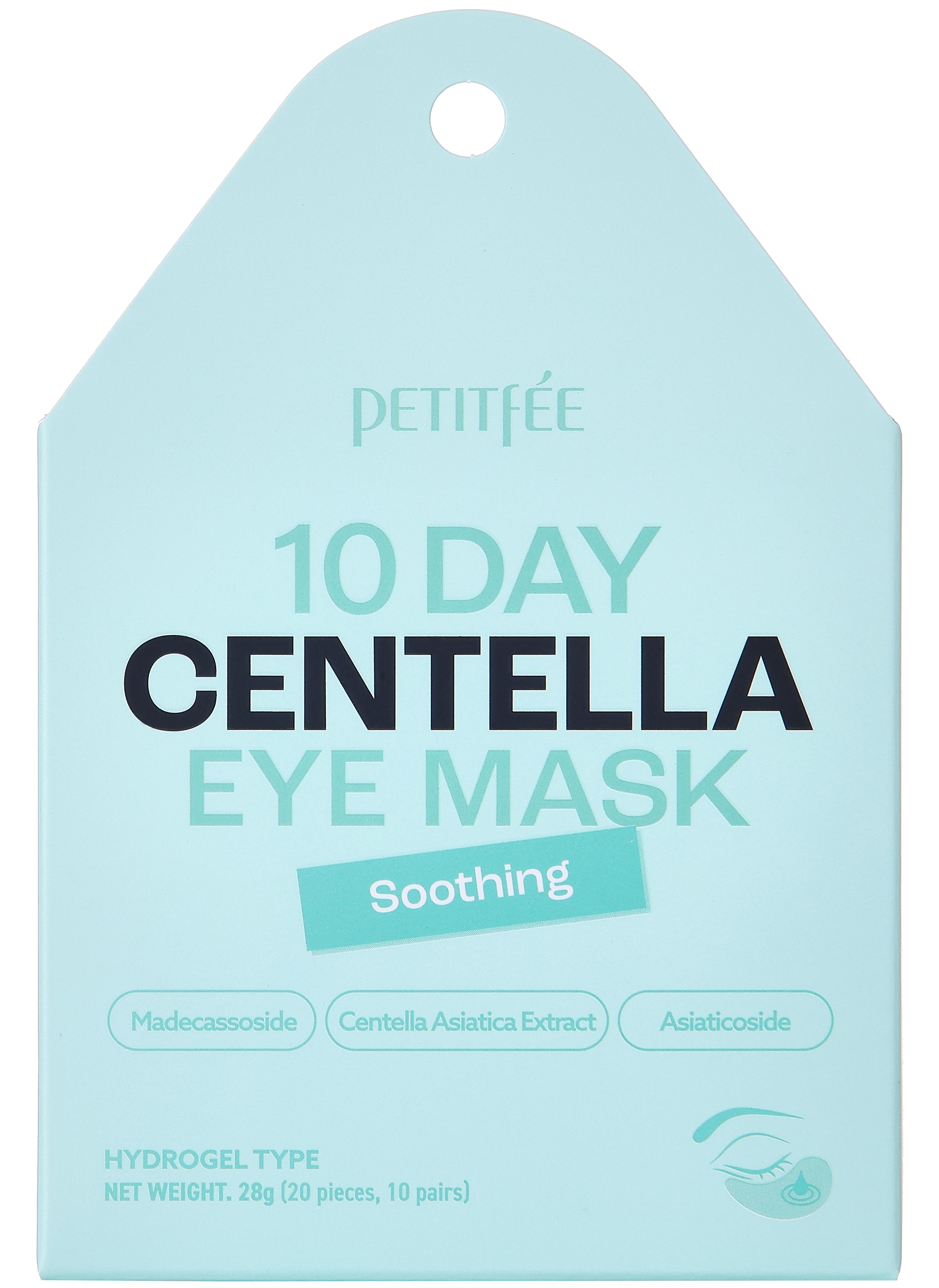 Petitfee  Koelf 10 Day Centella Eye Mask Soothing 1,4 g * 20 pcs