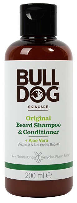 Bulldog Šampón a kondicionér 2v1 na fúzy pre normálnu pleť Original Beard Shampoo  Conditioner