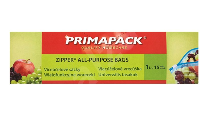 Primapack Zipper® Viacúčelové vrecúška 1L15ks