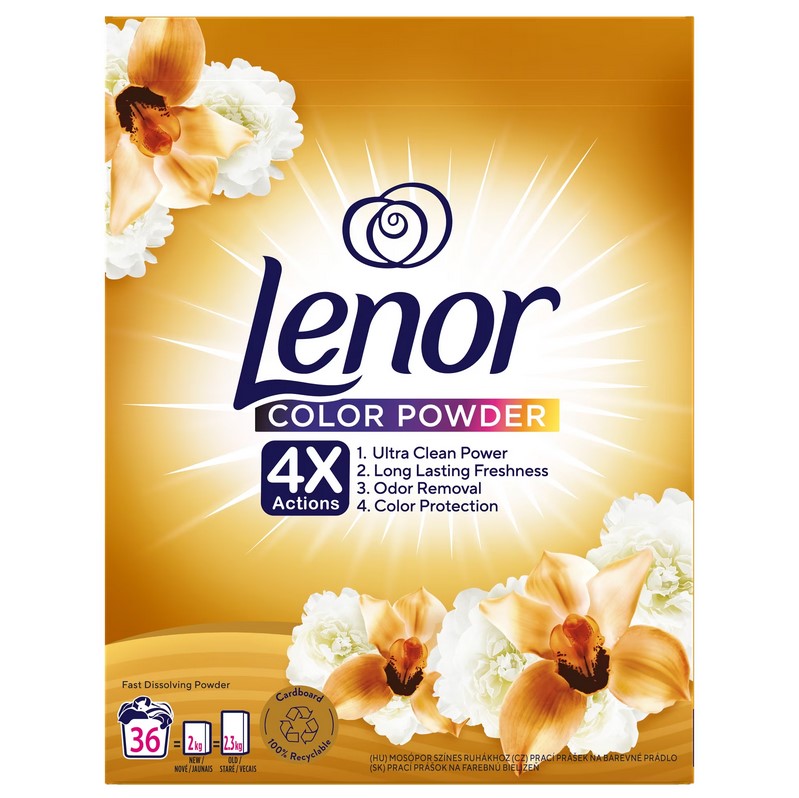 Lenor Prášok 1.98KG  36PD Gold Orchid Color