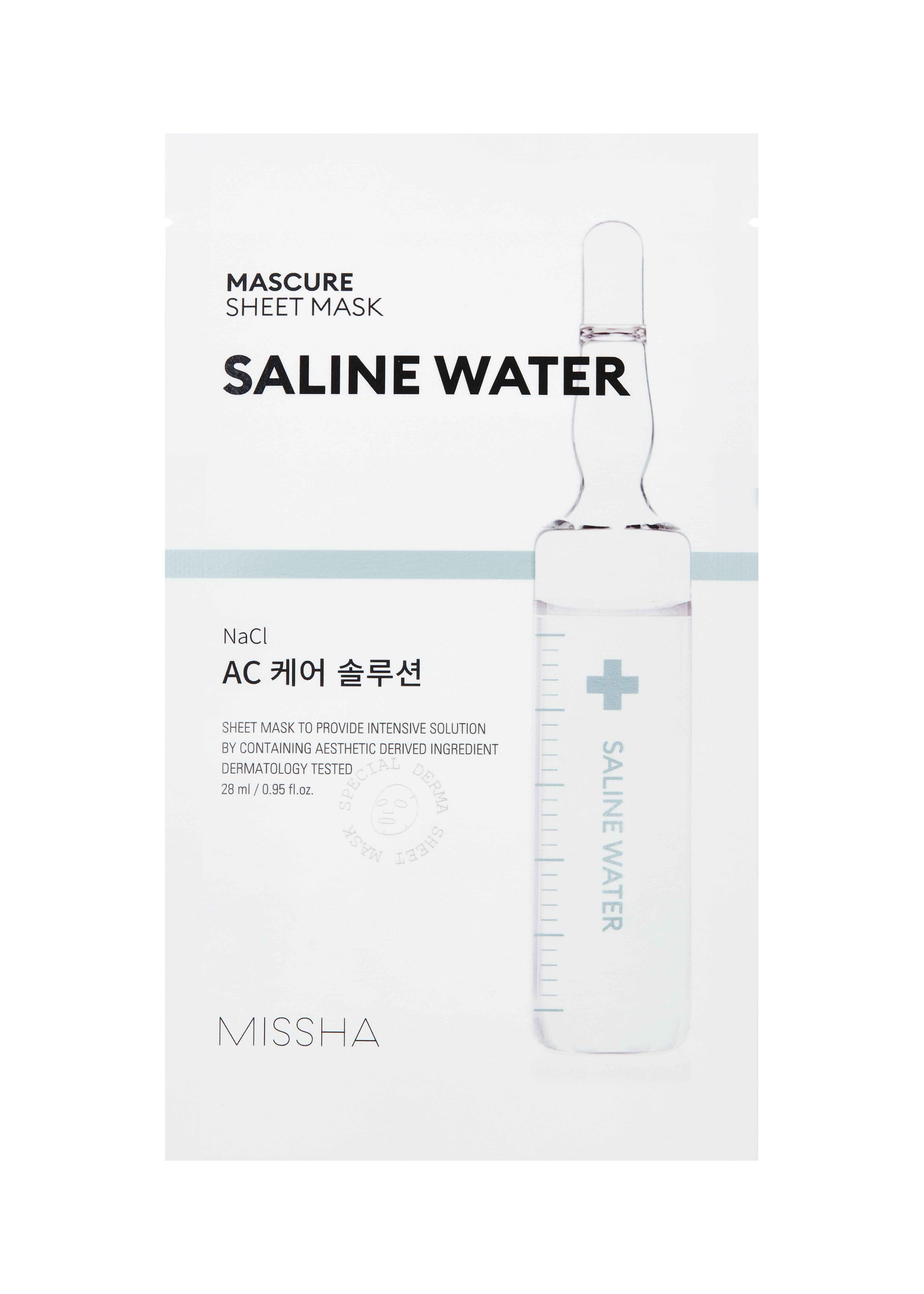 Missha Mascure AС Care Solution Sheet Mask Saline Water 27 ml  1 sheet