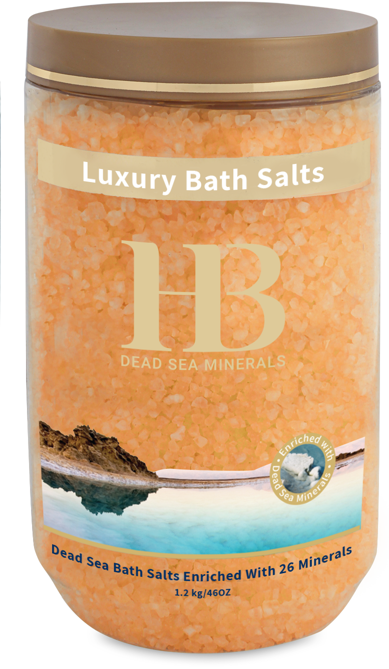 HB Luxusná soľ do kúpeľa, oranžová