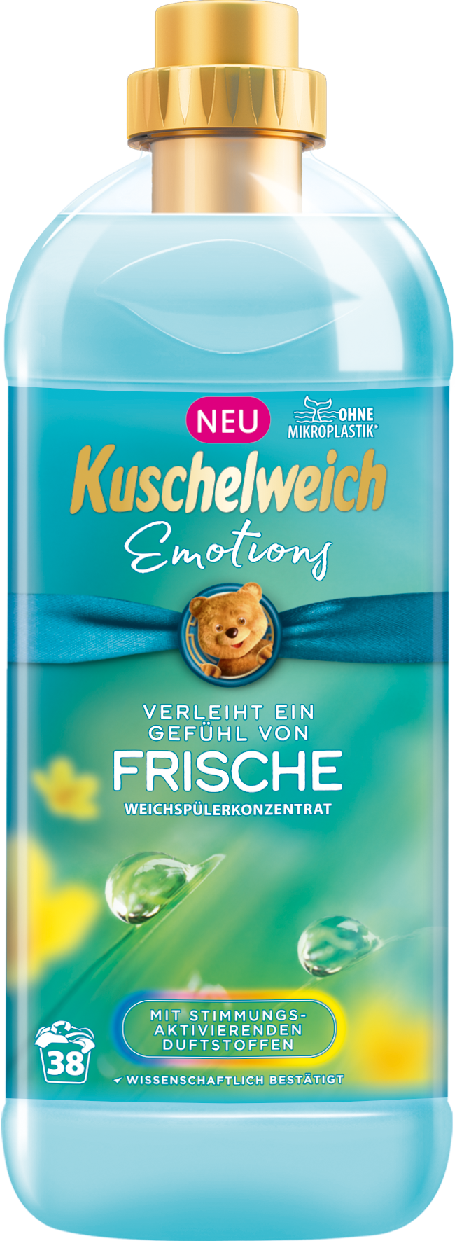 Kuschelweich aviváž - Emotions modrý, 38 praní