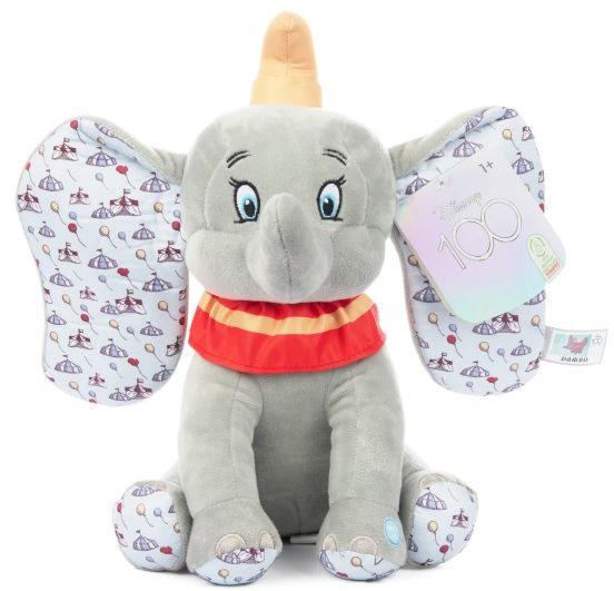 Alltoys plyšový  látkový sloník Dumbo so zvukom 32 cm
