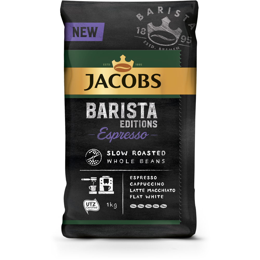 Jacobs Barista Espresso Zrnková .Káva 1000g