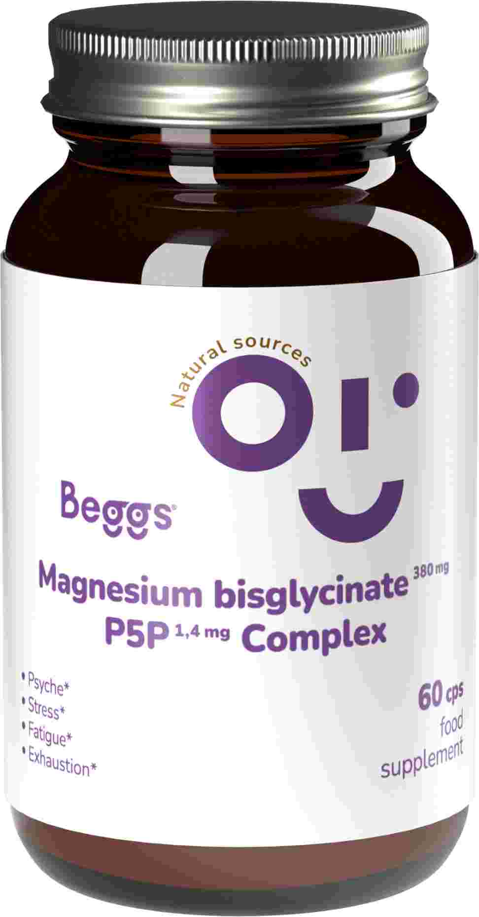 Beggs Magn bisglyc 380mgP5P COMPLEX 1,4 mg 60 cps