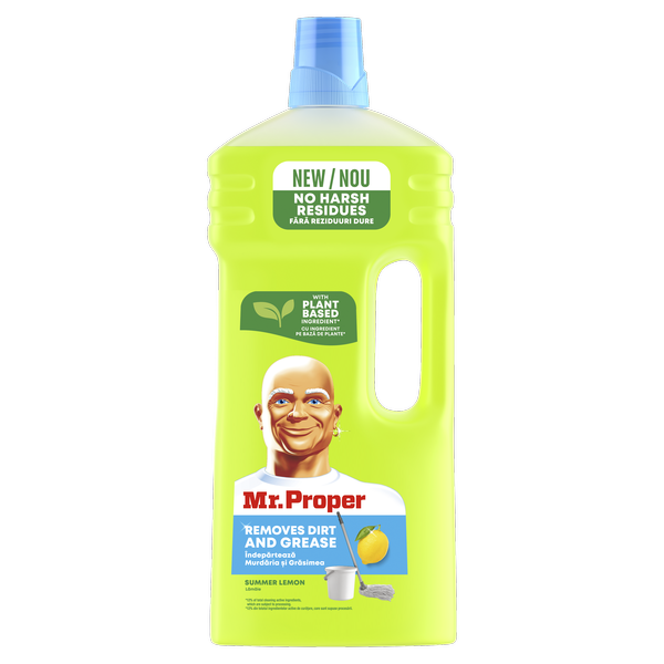 Mr. Proper - viacúčelový čistiaci prostriedok na podlahy, Lemon