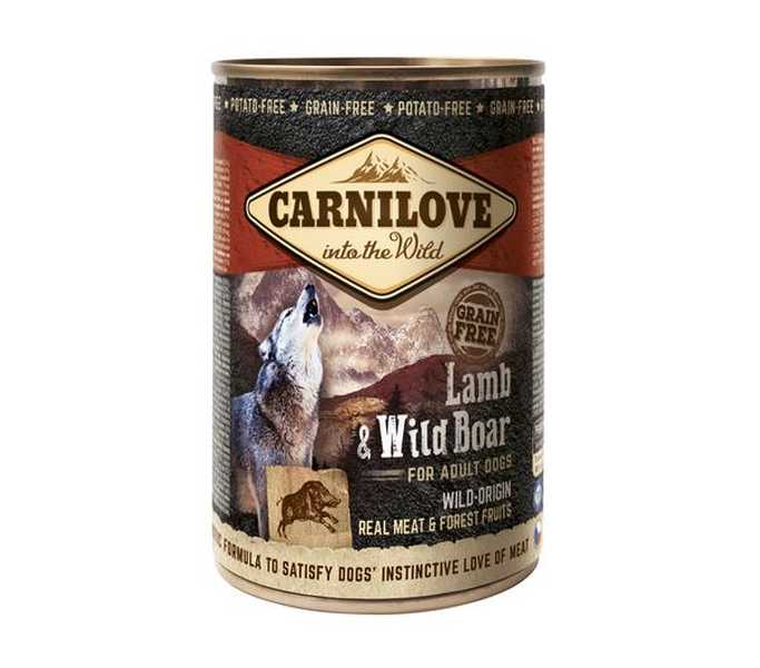Carnilove Konzerva Wild Meat LambWild Boar 400g