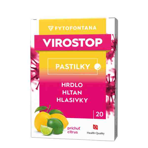VIROSTOP Pastilky - citrus