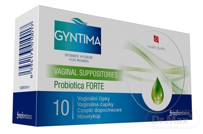 Fytofontana GYNTIMA Vag.čapíky Probiotica FORTE