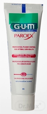 GUM zubný gél PAROEX (CHX 0,12 percent)