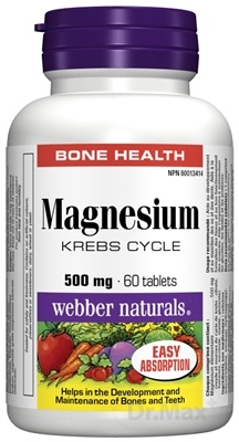 Webber Naturals Magnesium 500 mg