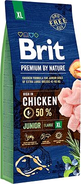 Brit Premium By Nature Junior Xl 15kg