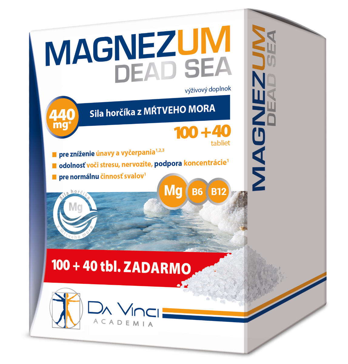 Magnezum Dead Sea - DA VINCI 10040 tbl. zadarmo