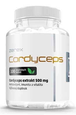 Zerex Cordyceps extrakt 500 mg