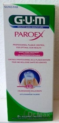 GUM PAROEX (CHX 0,12  percent) ústna voda