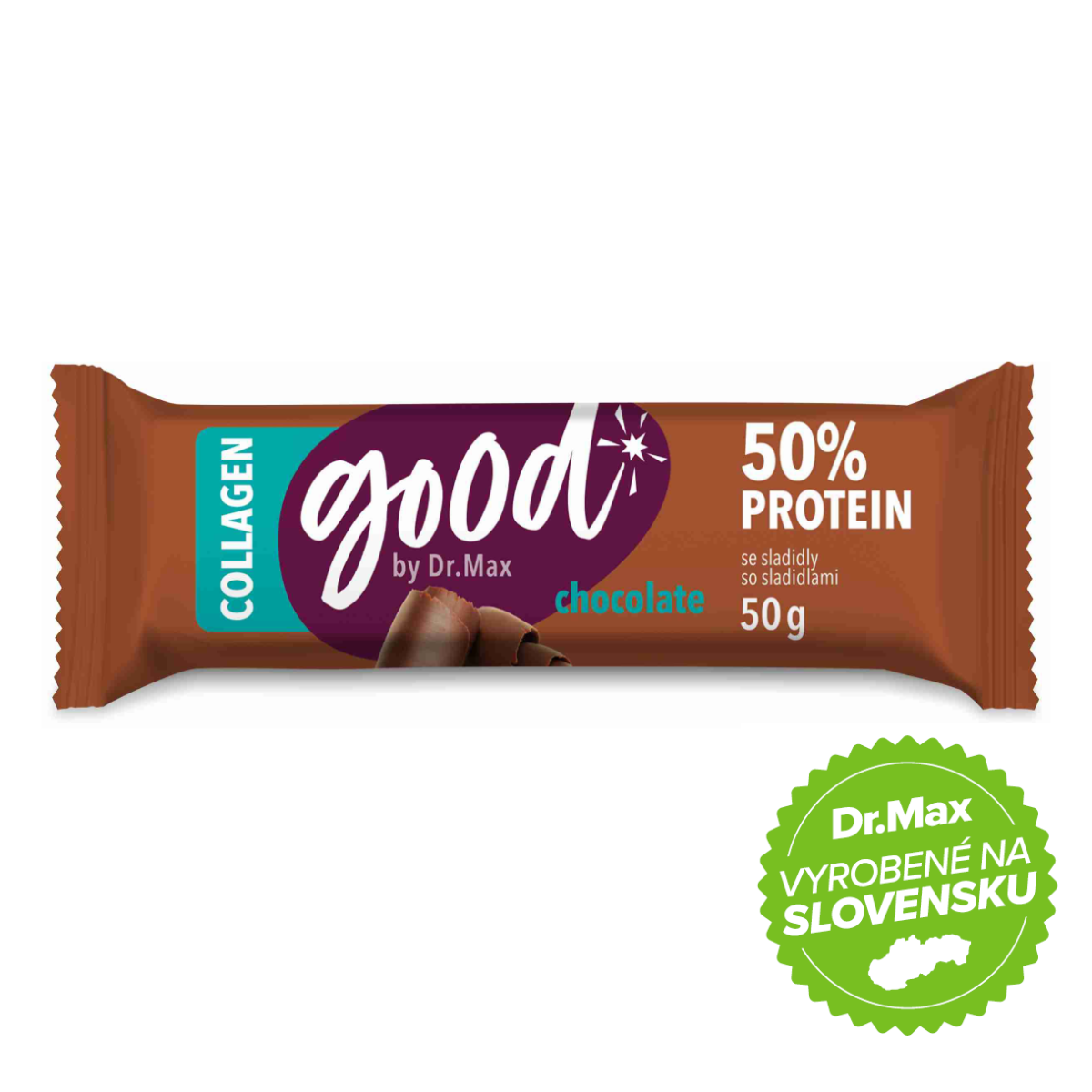 Good by Dr. Max Protein Bar 50 percent Chocolate 50 g