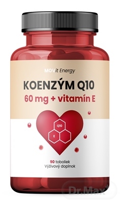 MOVit Koenzym Q10 60 mg  vitamín E 90tbl