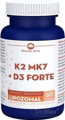 Pharma Activ Lipozomal K2 MK7  D3 FORTE