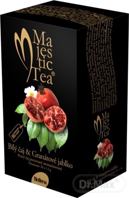 Biogena Majestic Tea Biely čaj  Granátové jablko