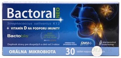 BACTORAL NEO orálne probiotikum s vitamínom D