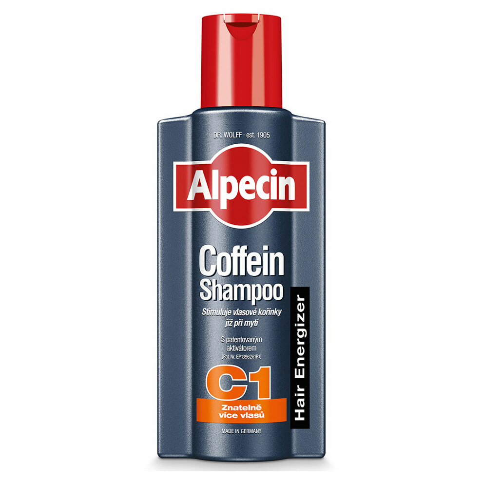 ﻿ALPECIN Energizer Kofeínový šampón C1 375 ml