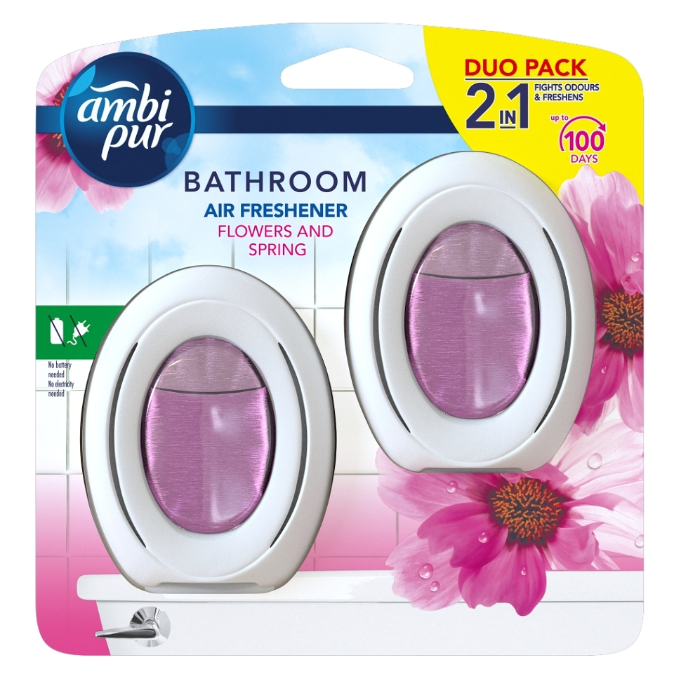 AMBI PUR Bathroom Osviežovač vzduchu Flower  Spring 2 x 7,5 ml