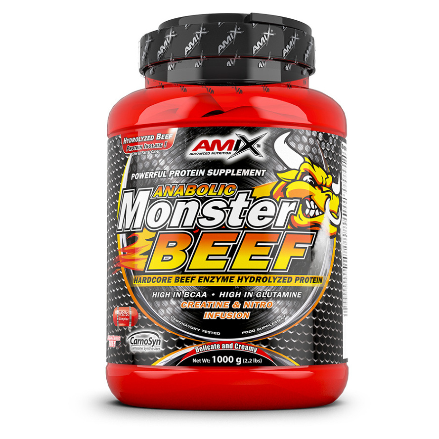AMIX Anabolic monster BEEF 90 percent proteín čokoláda 1000 g