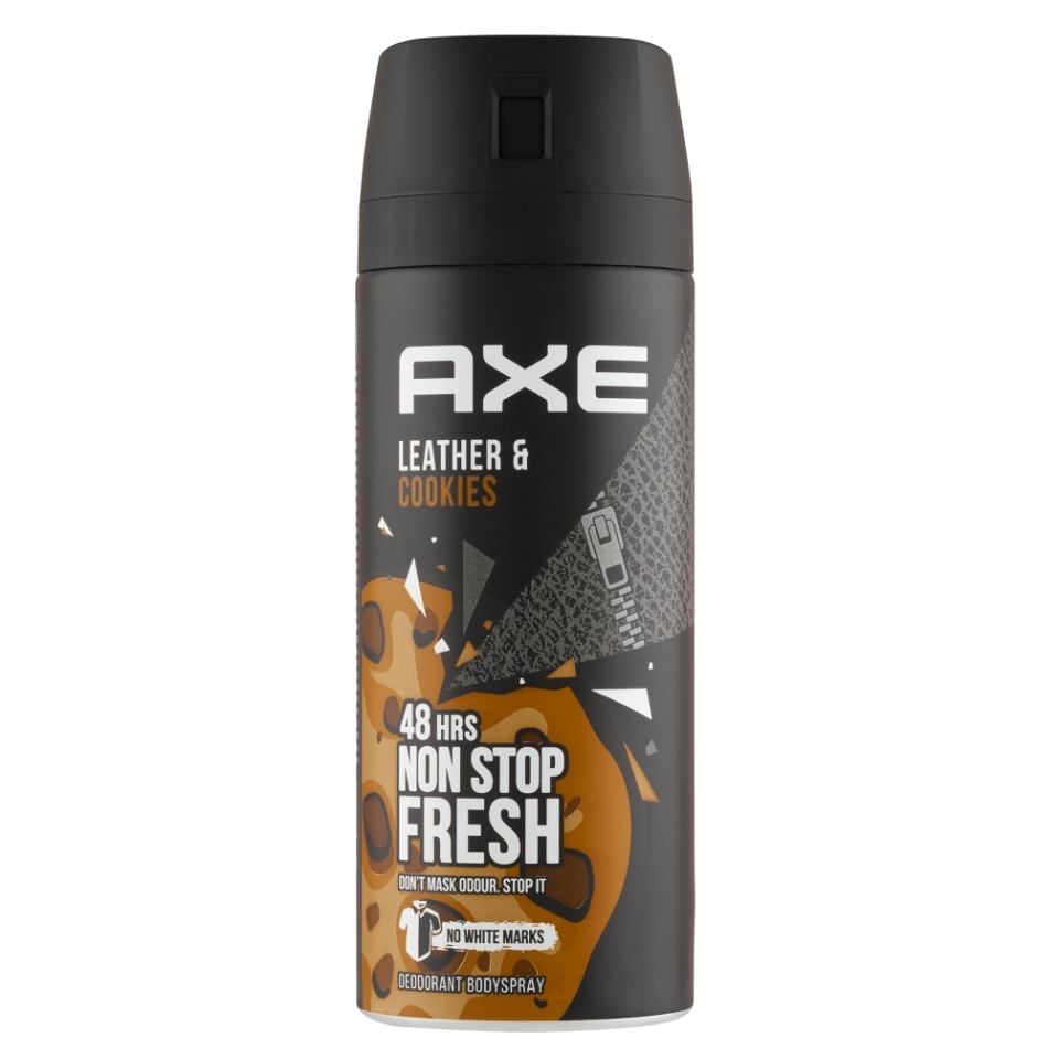 AXE Leather  Cookies dezodorant sprej pre mužov 150 ml