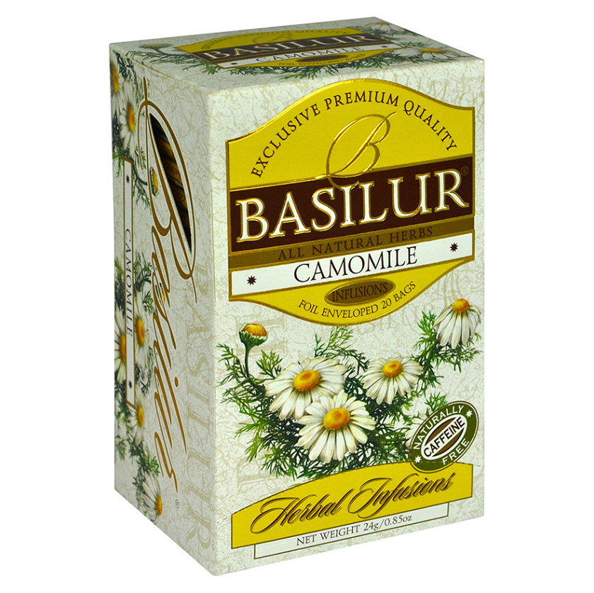 BASILUR Herbal Camomile 20 sáčkov
