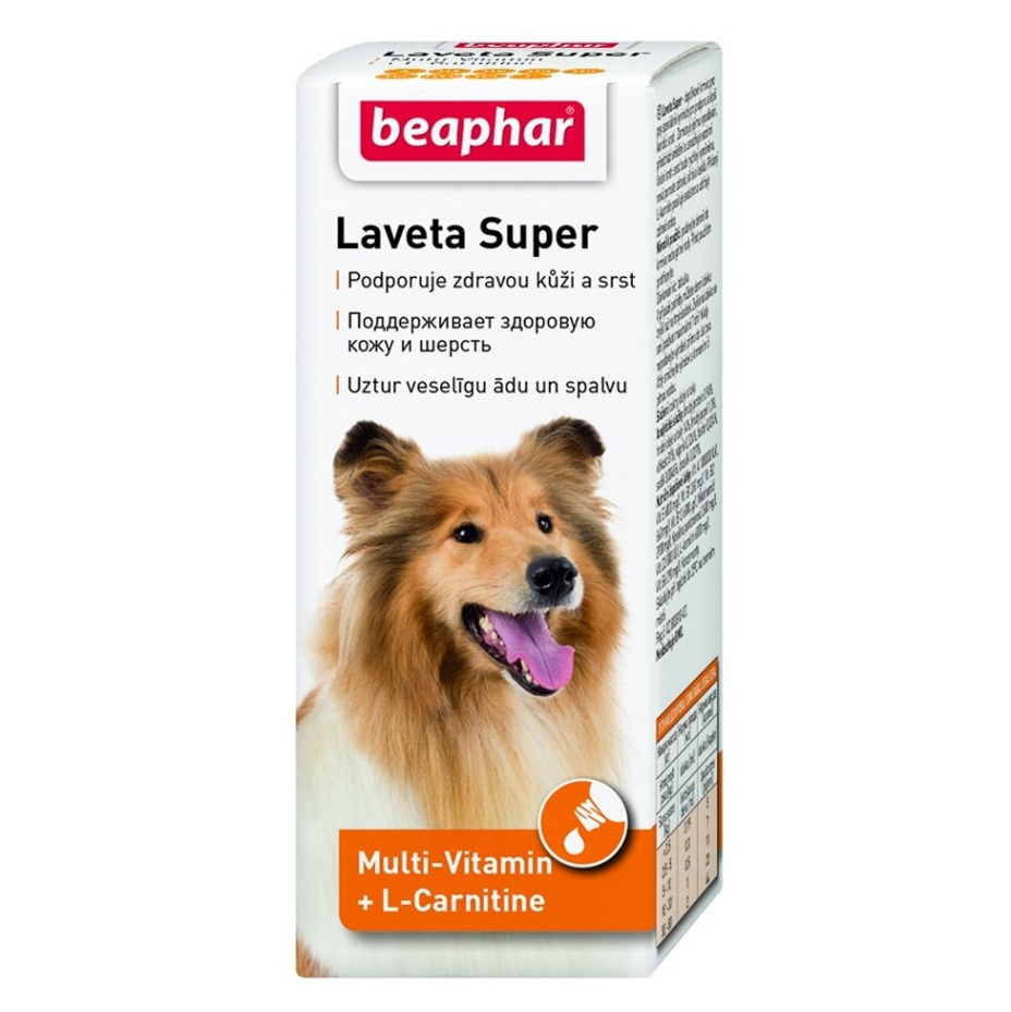 BEAPHAR Laveta Super Kvapky vyživujúce srsť pre psov 50 ml