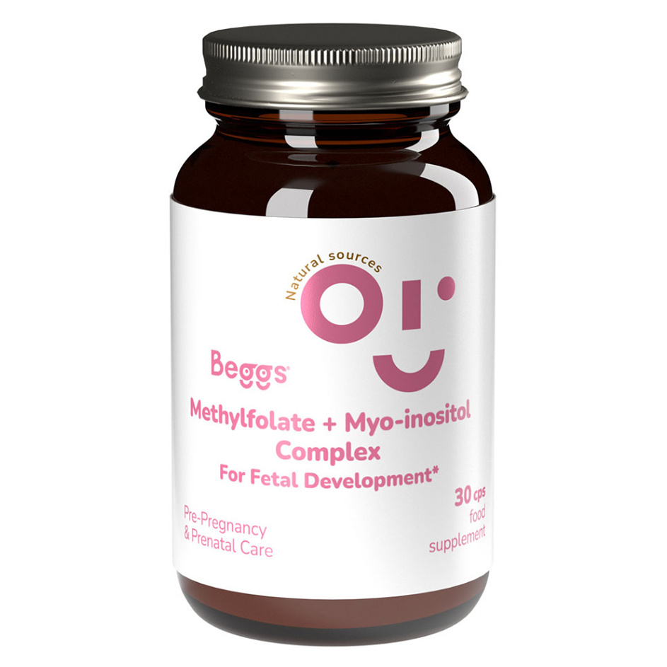 BEGGS Methylfolate  myo inositol complex 30 kapsúl