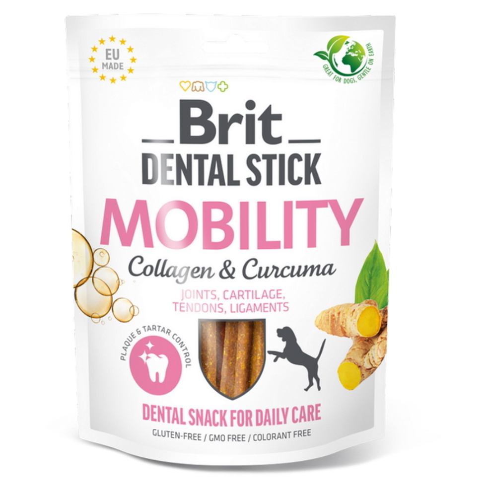 BRIT Dental Stick Mobility with Curcuma  Collagen 7 kusov