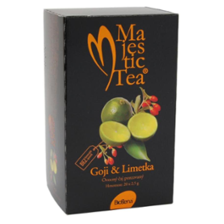BIOGENA Majestic čaj Goji  Limetka 20x 2,5 g