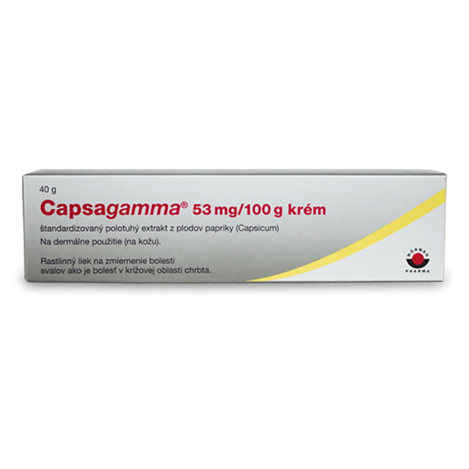 CAPSAGAMMA 53 mg100 g krém 40 g