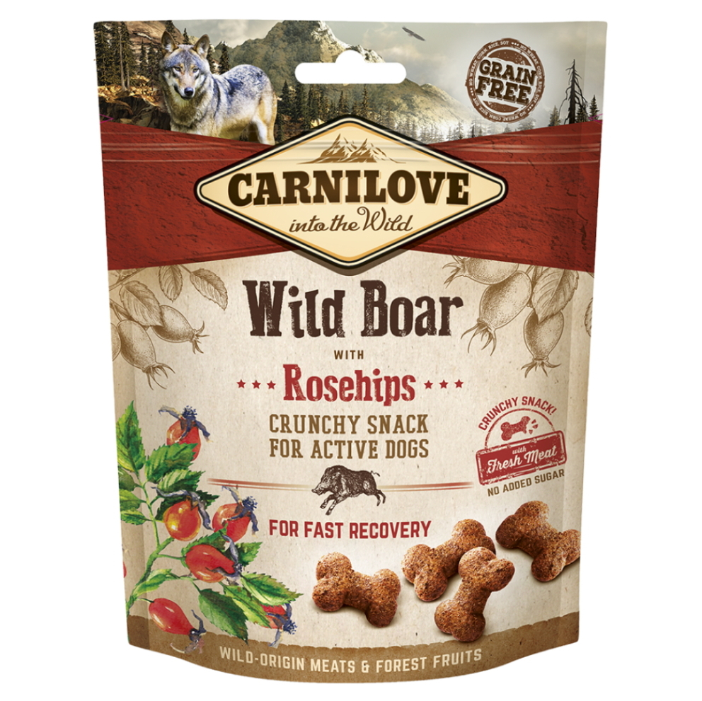 CARNILOVE Dog Crunchy Snack Wild BoarRosehips 200 g