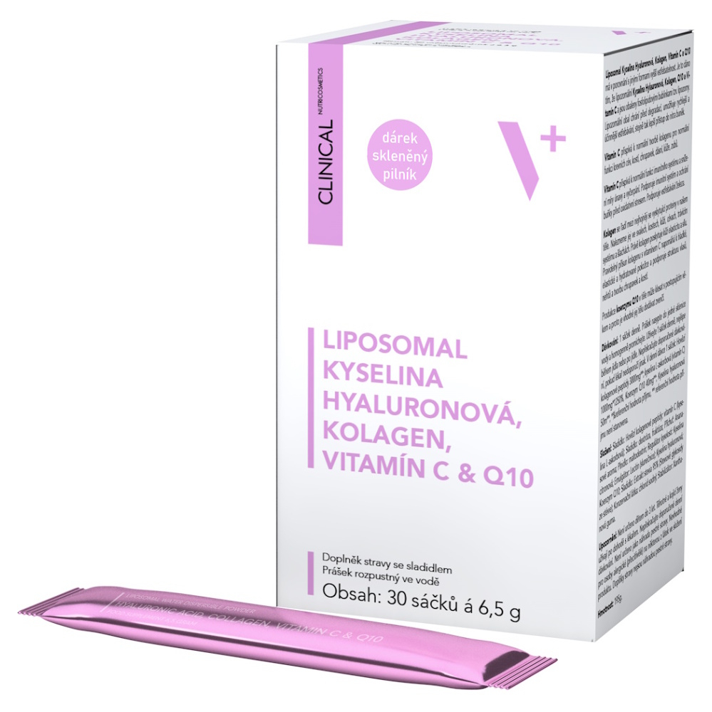 CLINICAL Liposomal kyselina hyalurónová  kolagén  vitamín C 30 sáčkov