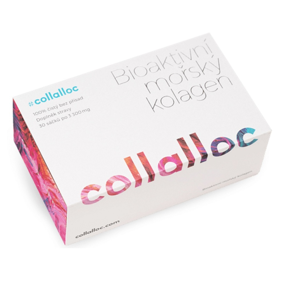 COLLALLOC 100 percent bioaktívny morský kolagén 3,3 g x 30 dávok
