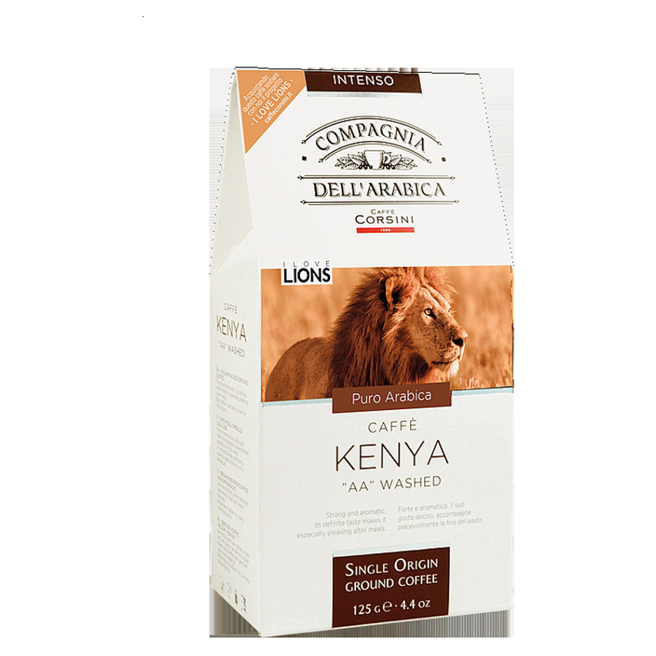 CORSINI Single Kenya AA Washed káva mletá 125 g